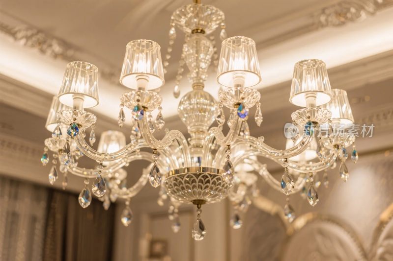 水晶吊灯装饰图