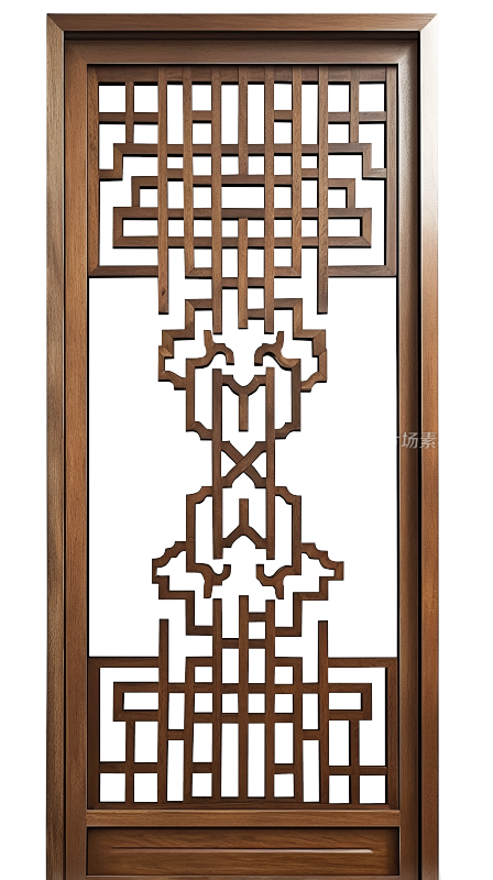 古风门窗免抠素材