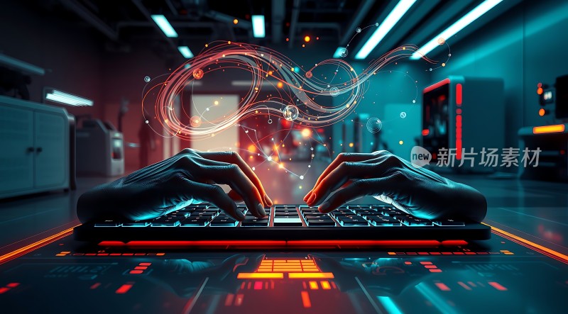 科技之手掌控未来世界