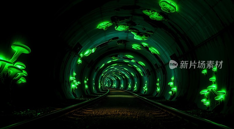 隧道光影奇观