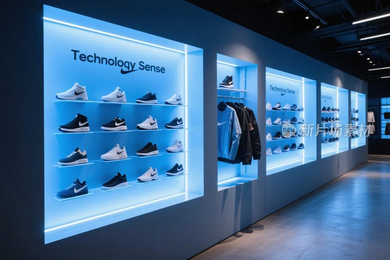 品牌门店鞋品展示