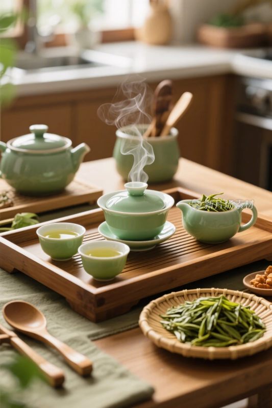 中式茶艺场景布置