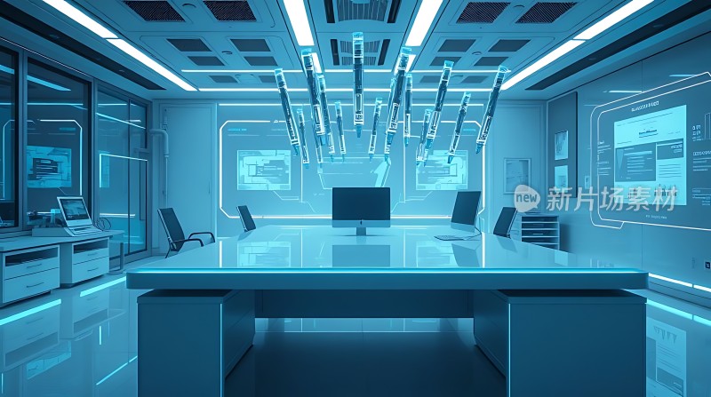 未来科技会议室智能办公空间