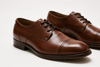 棕色皮鞋展示图 棕色皮鞋展示图