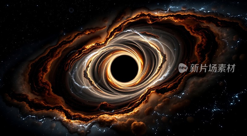 黑洞吞噬星辰