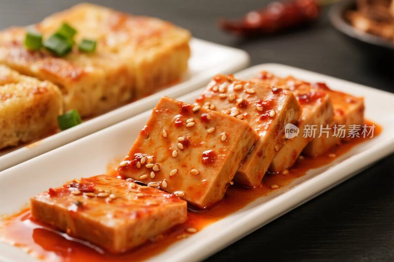美味辣豆腐菜品