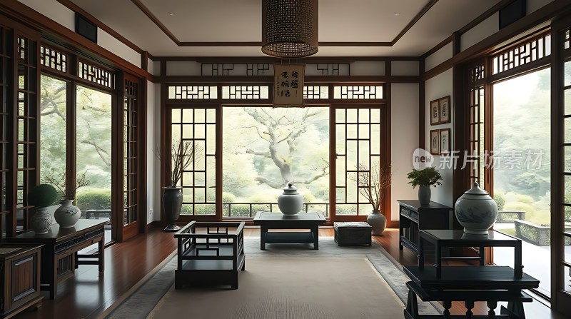 古风雅室宁静致远