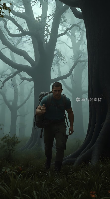 迷雾森林中的冒险者