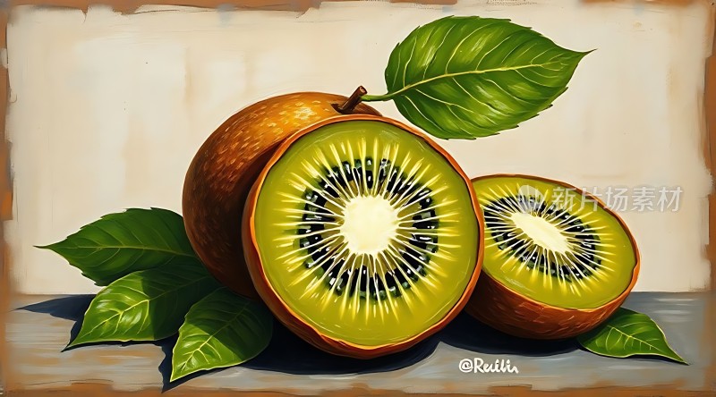 奇异果切片展示