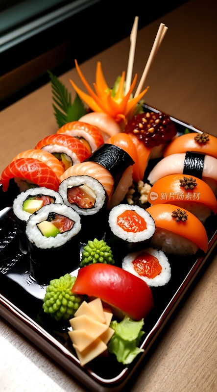 新鲜寿司大餐