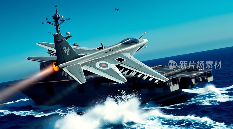 航母起飞战鹰