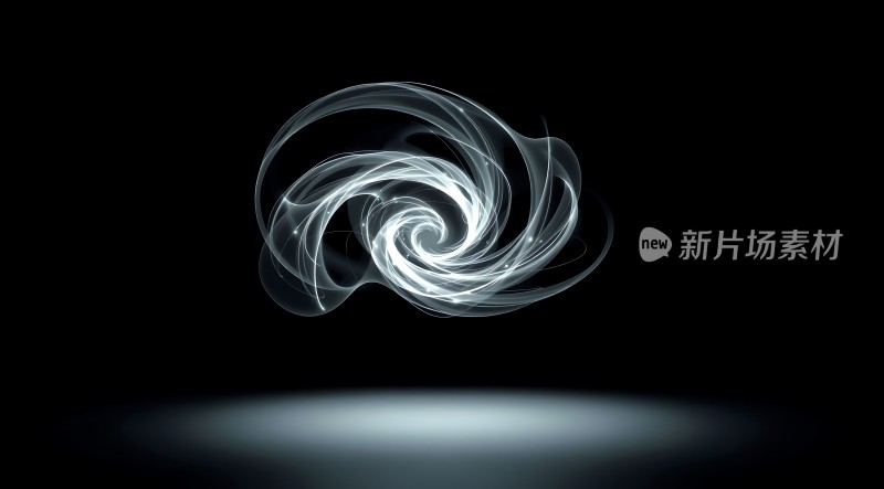 新片场素材光影漩涡