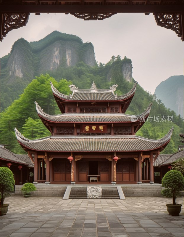 恩施土司城廪君殿