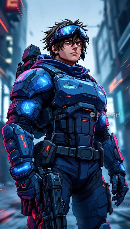 未来战士城市守护者