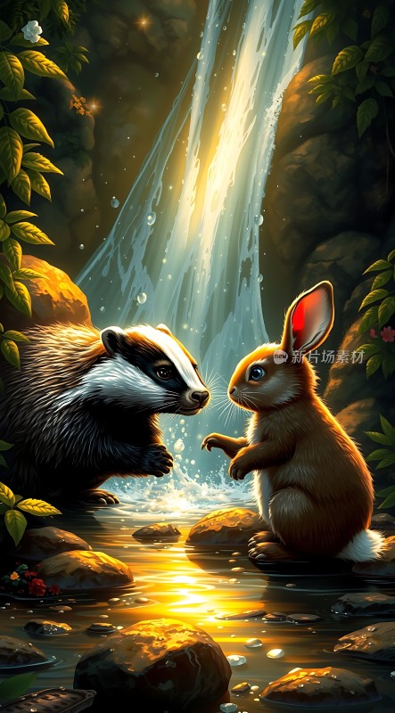 阳光下的和谐共处