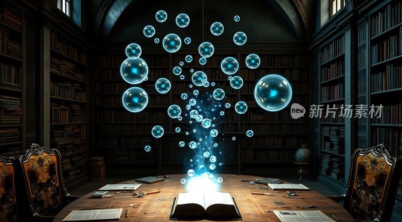 神秘气泡图书馆