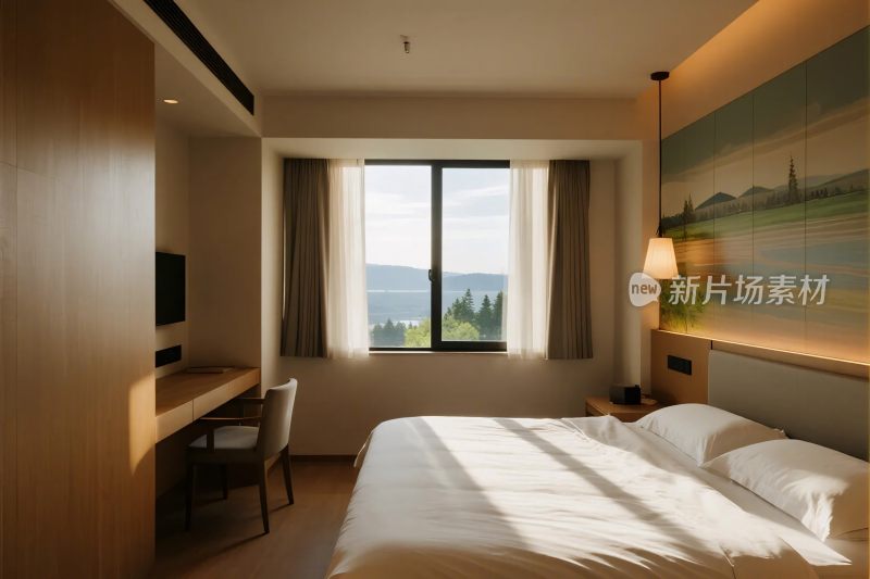 酒店客房内部景象
