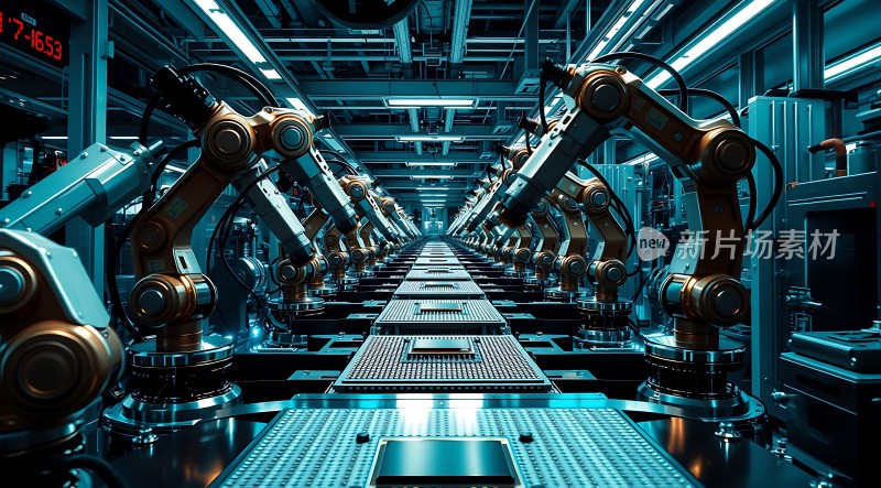 工业机器人生产线