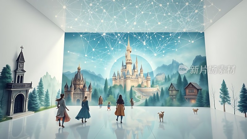 梦幻城堡与神秘网络