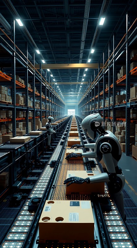 智能仓储机器人高效作业