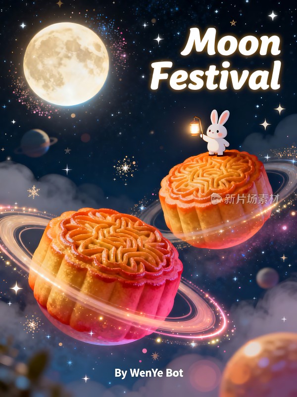 中秋月圆人团圆