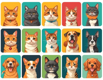 宠物店图标集 宠物店图标集