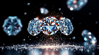 璀璨钻石闪耀光芒 璀璨钻石闪耀光芒