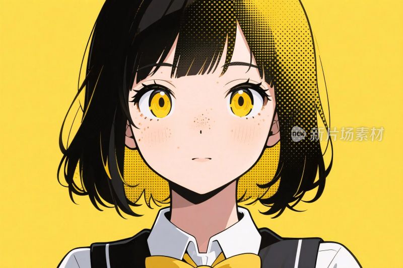 动漫风格人物插画