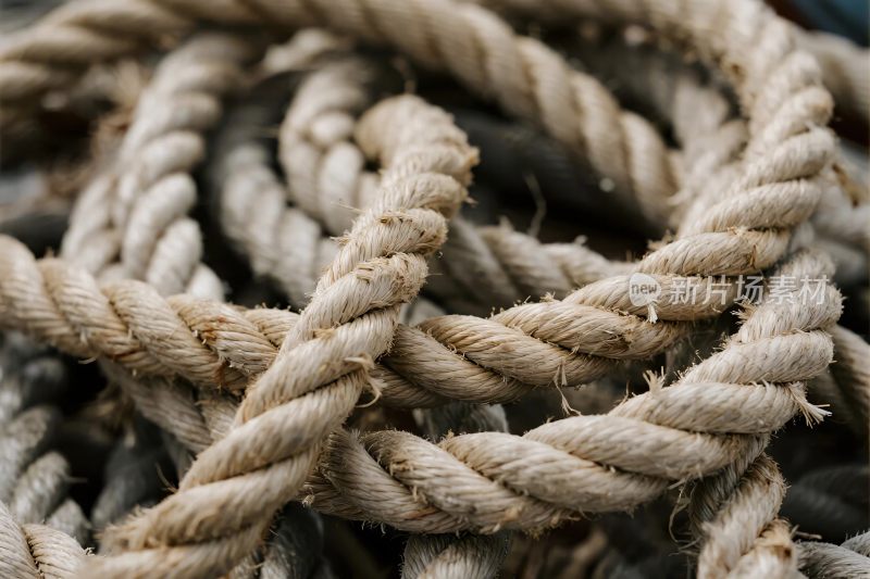 绳索特写照片