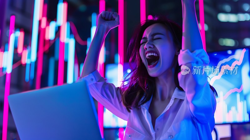 金融胜利胜利女神与股票市场