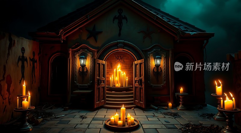 神秘蜡烛教堂