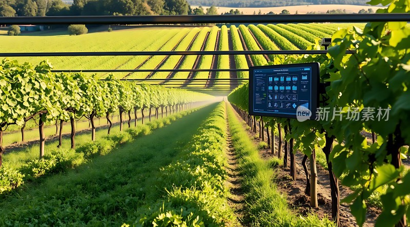 科技助力农业智能监控田间作物生长状况