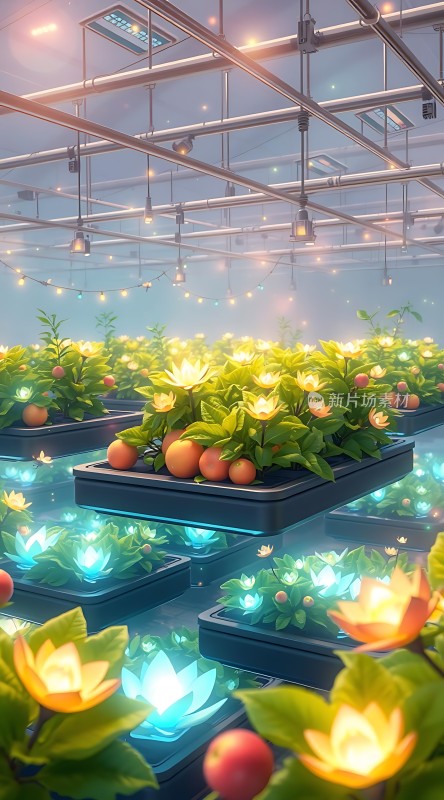 未来农业科技园智能种植高效生产