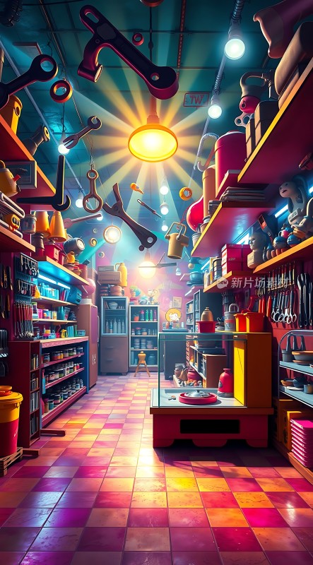 工具天堂色彩斑斓的工具世界