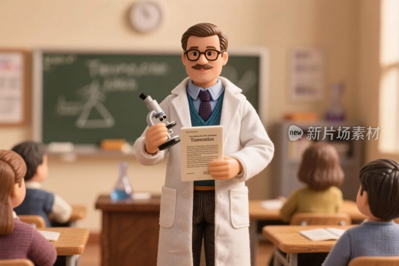 课堂教师教学场景