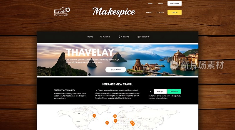 探索世界之美——MakeSpice旅行网站