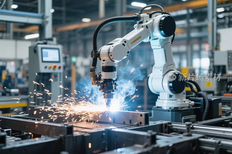 工业机器人焊接作业场景