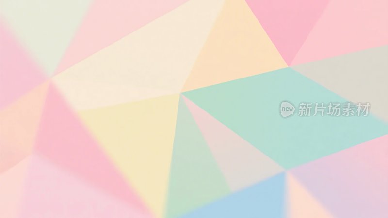 多彩几何拼接背景图案