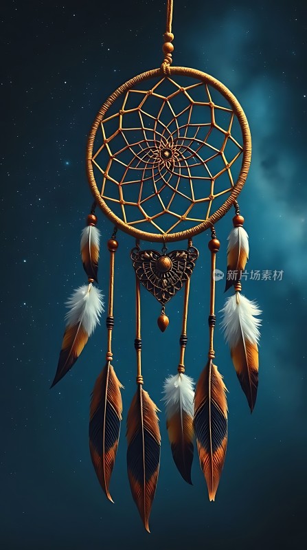 捕梦网下的夜空