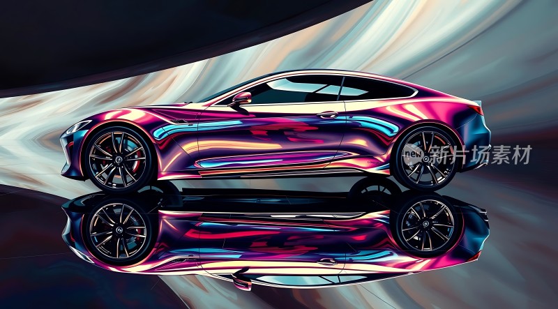 流光溢彩的未来座驾