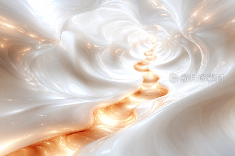 梦幻流体质感艺术画面