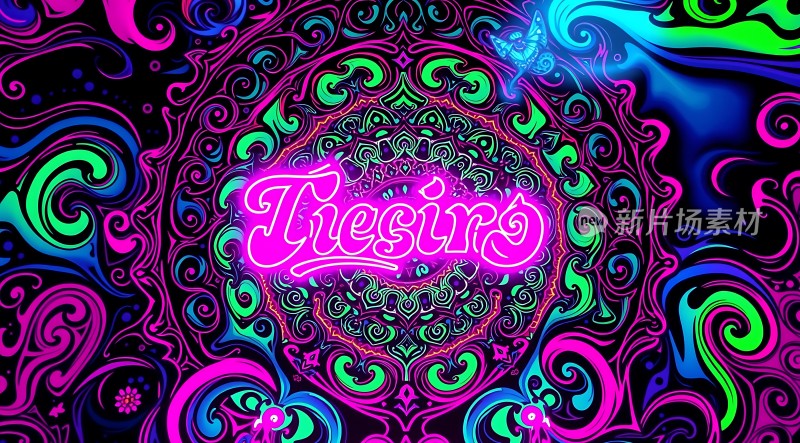 迷幻色彩曼陀罗