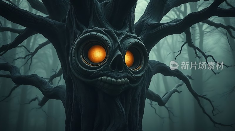 黑暗森林中的神秘树精