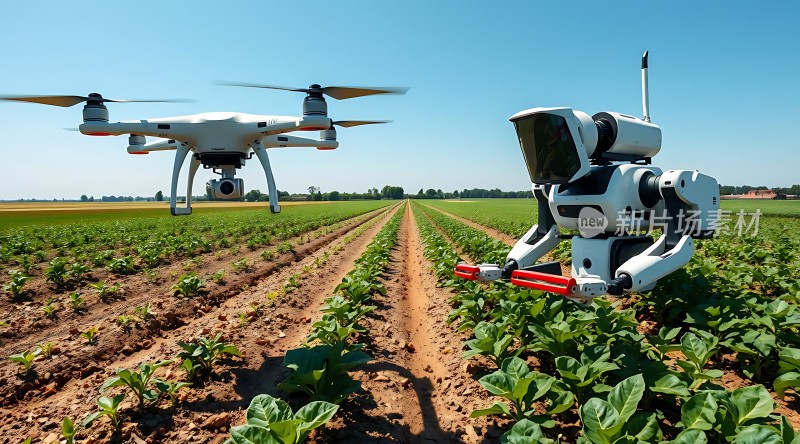 智能农业无人机与机器人协同工作