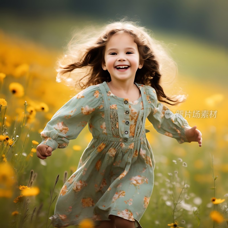 阳光下的快乐童年