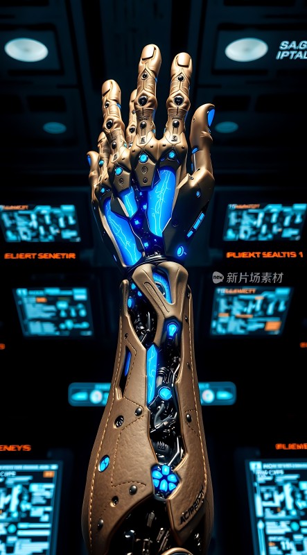 机械手臂科技感十足
