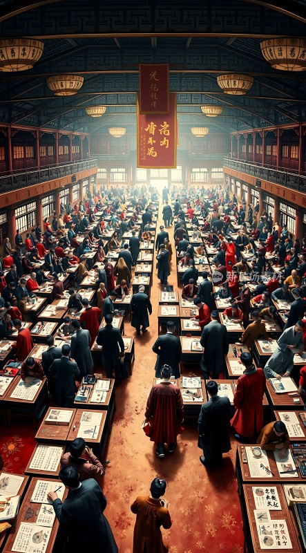 科举考场