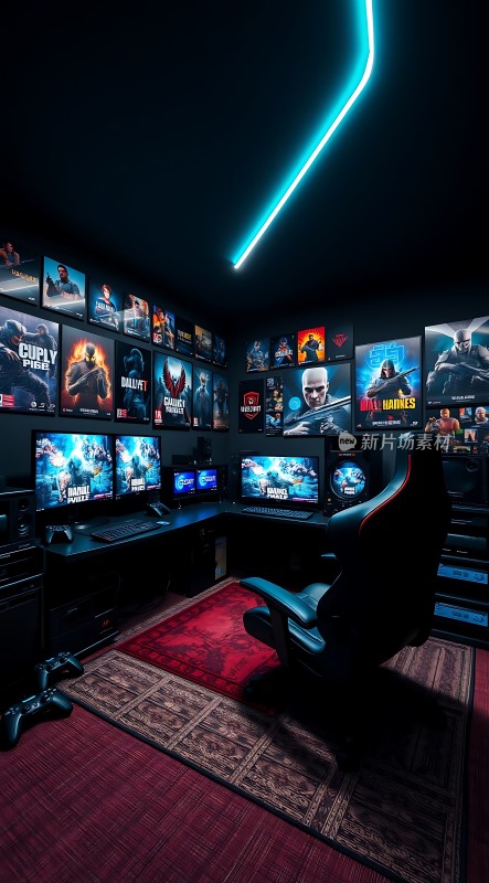 游戏迷的天堂沉浸式电竞空间