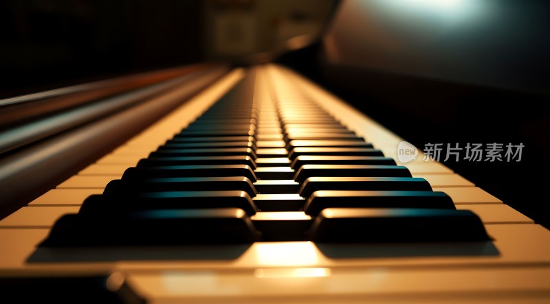钢琴键之美