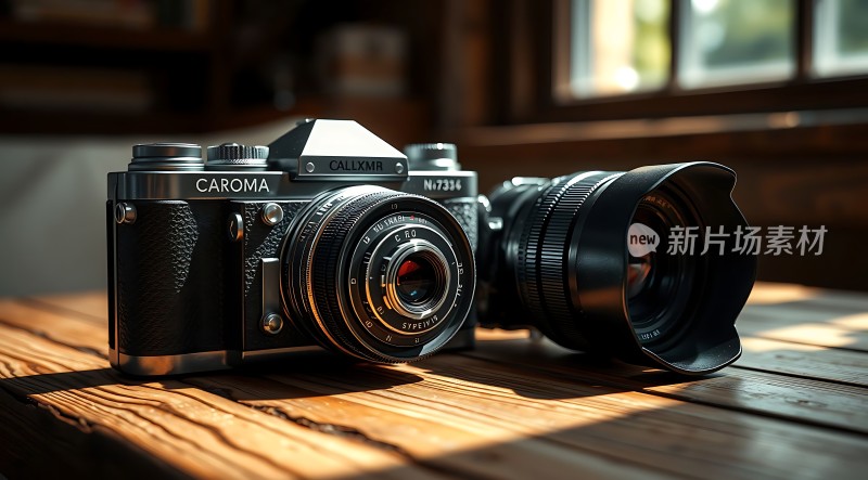 复古相机静候光影盛宴